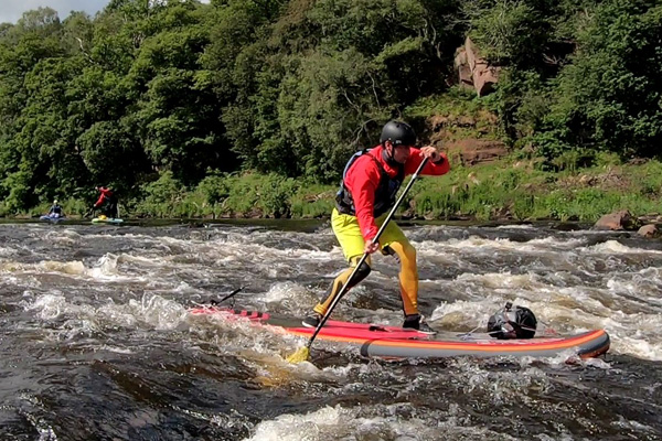 White water paddleboarding courses in Cumbria
