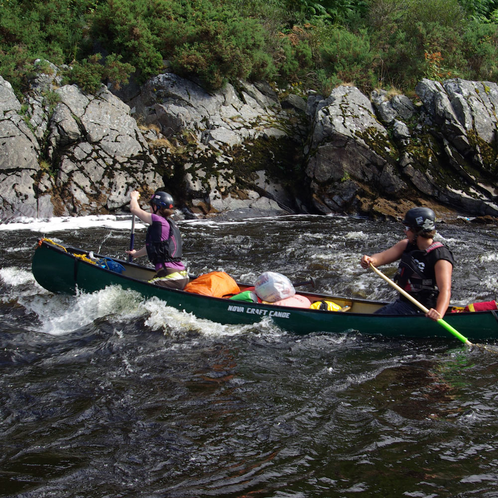 White Water Canoeing Cumbria
