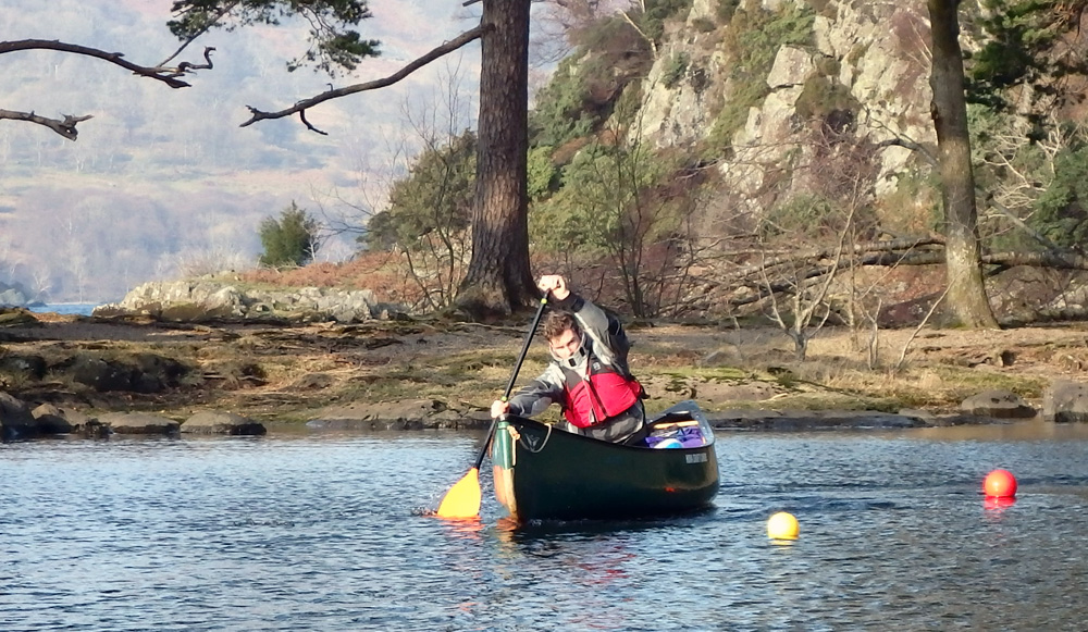 Open Canoeing Derwent Water